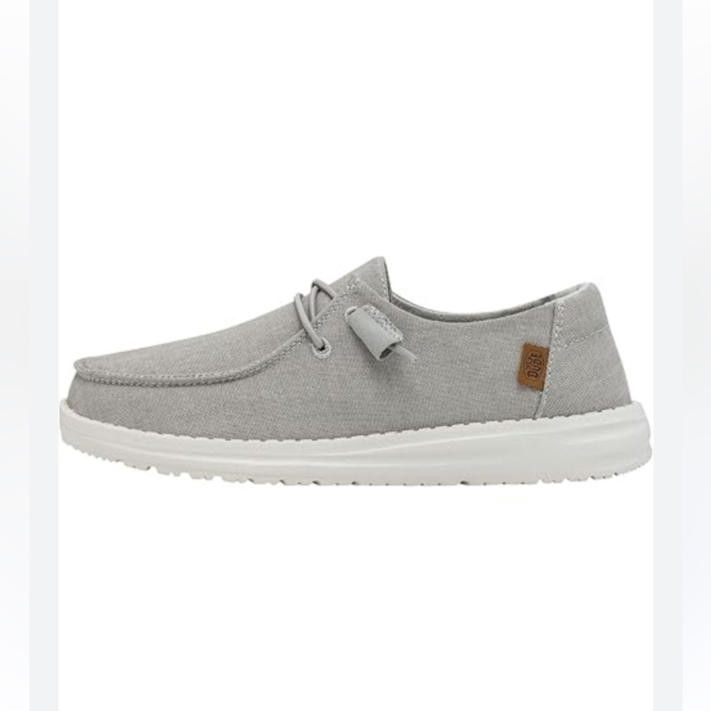 Hey Dude Light Gray womans Loafer